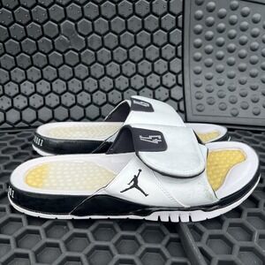 Nike Air Jordan Hydro 11 XI White Concord Space Jam #45 Slides Men's Size 13